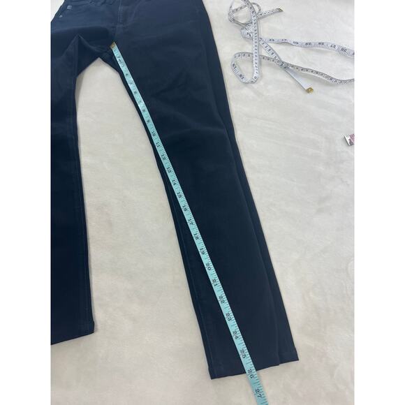AG Adriano Goldschmied Denim Farrah Ankle High Rise Skinny Jean Dark Wash 24 / 0 - Picture 7 of 7
